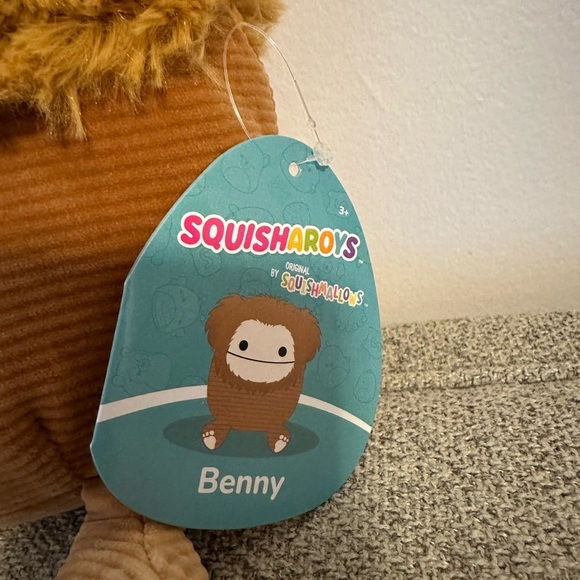 🇺🇸 NWT 8" BENNY BIGFOOT SQUISHAROYS SQUISHMALLOW - Picture 9 of 11